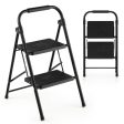 2-Step 3-Step Ladder with Wide Anti-Slip Pedal-2-Step Cheap