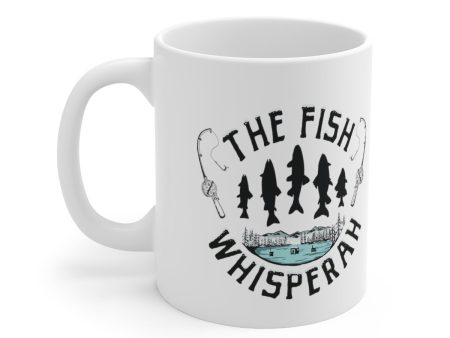 The Ice Fishing Whisperaah 11oz Coffee Mug Discount