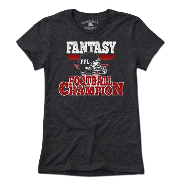 Fantasy Football Champion T-Shirt Hot on Sale