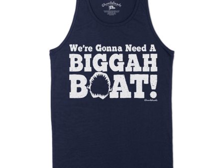 We re Gonna Need A Biggah Boat Men s Tank Top Online now