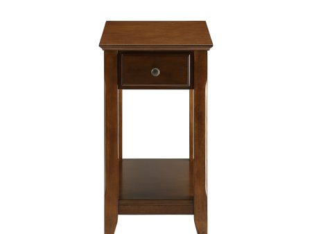 23  Brown Solid Wood End Table Hot on Sale