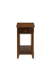 23  Brown Solid Wood End Table Hot on Sale