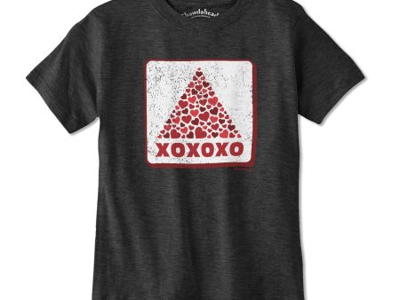 XOXOXO Heart Sign Youth T-Shirt Cheap