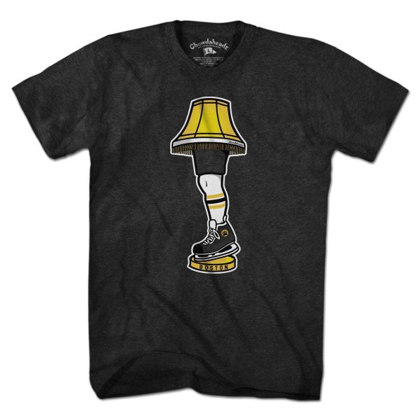 Boston Hockey Holiday Leg Lamp T-Shirt Online Hot Sale