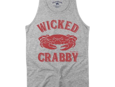 Wicked Crabby Men s Tank Top Discount