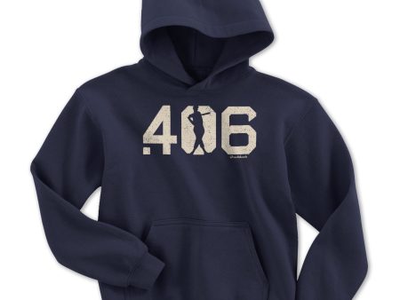 .406 Hitter Youth Hoodie Discount