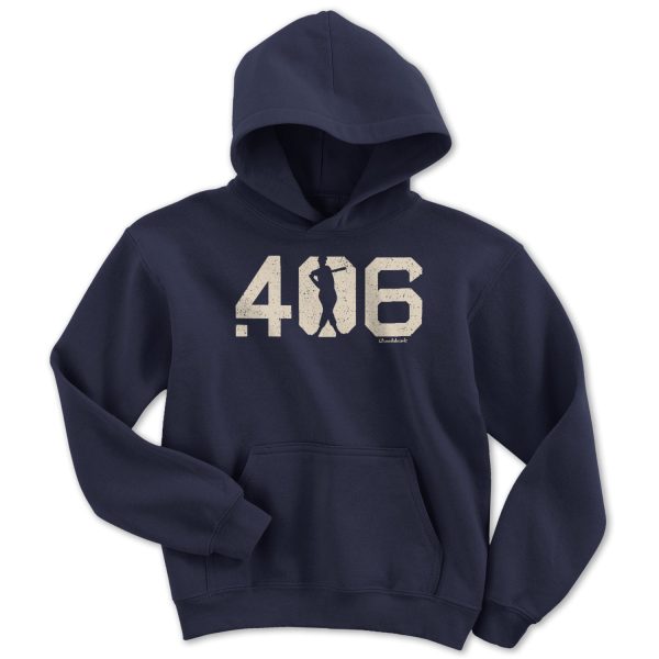 .406 Hitter Youth Hoodie Discount