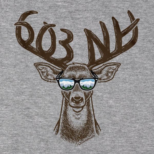 Cool New Hampshire Deer T-Shirt Online Sale