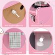 Toddler Pretend Play Kitchen for Boys and Girls 3-6 Years Old-Pink Fashion