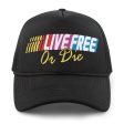 Live Free Or Die Fastlane Foam Trucker Hat on Sale