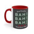 Bah! Bah! Bah! Accent Coffee Mug, 11oz Online Sale