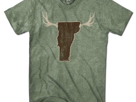 Deer Vermont T-Shirt Hot on Sale