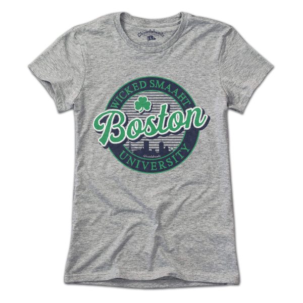 Boston Wicked Smaaht Gameday T-shirt Cheap