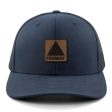 Fenway Leather Patch Classic Snapback Trucker Hot on Sale