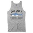 Daddy Shark Needs a Beer Men s Tank Top Online now