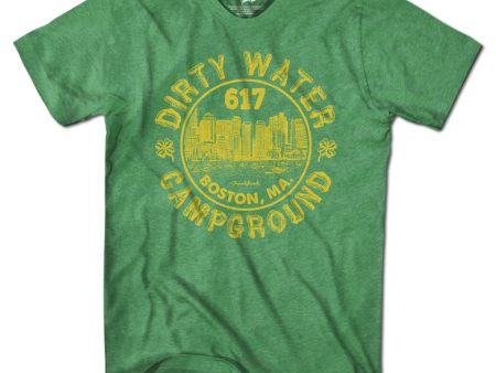 Dirty Water Campground Boston T-Shirt Hot on Sale