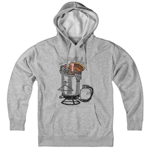 Fried Turkey Hoodie For Cheap