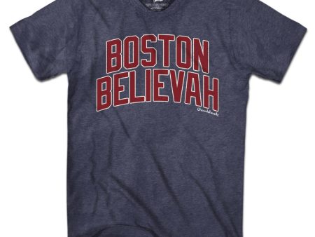 Boston Believah Baseball T-Shirt on Sale