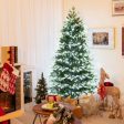 6 Feet Hinged Christmas Tree with 350 LED Lights Remote Control Online Hot Sale