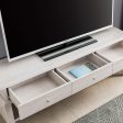 60  Enclosed and Open Storage TV Stand For Cheap