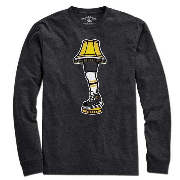 Boston Hockey Holiday Leg Lamp T-Shirt Online Hot Sale