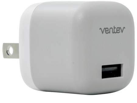 Ventev 12W USB A Wall Charger and USB A to Apple Lightning Cable 3.3ft by Ventev For Sale