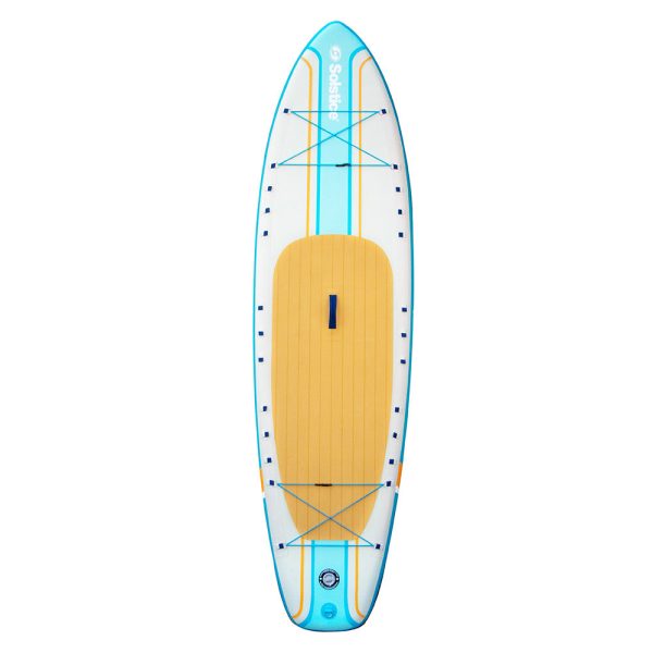 Solstice Watersports 10 6  Rambler Inflatable Stand-Up Paddleboard Kayak 2-In-1 Kit w Seat  Convertible Paddle - Orange [36201] Supply