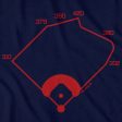 Boston Ballpahk Dimensions T-Shirt Online Hot Sale