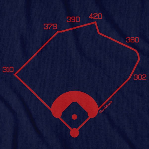 Boston Ballpahk Dimensions T-Shirt Online Hot Sale