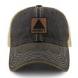 Fenway Leather Patch Dirty Water Trucker Fashion