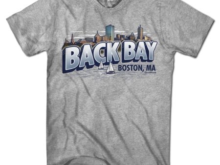 Back Bay Boston, MA T-Shirt on Sale