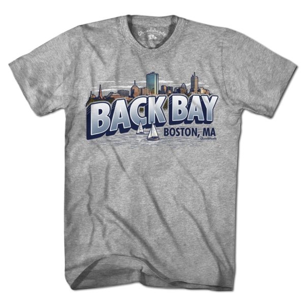 Back Bay Boston, MA T-Shirt on Sale