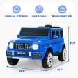 12V Mercedes-Benz G63 Licensed Kids Ride On Car with Remote Control-Navy Sale