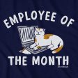 Employee Of The Month Cat T-Shirt Sale