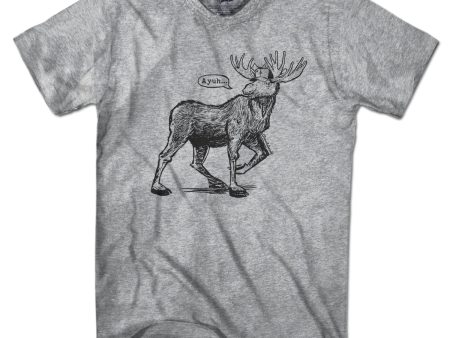 Ayuh...Maine Moose T-Shirt Online Hot Sale