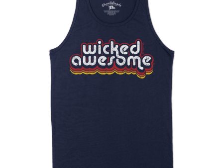 Wicked Awesome Retro Men s Tank Top Cheap