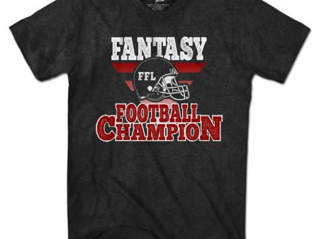 Fantasy Football Champion T-Shirt Hot on Sale