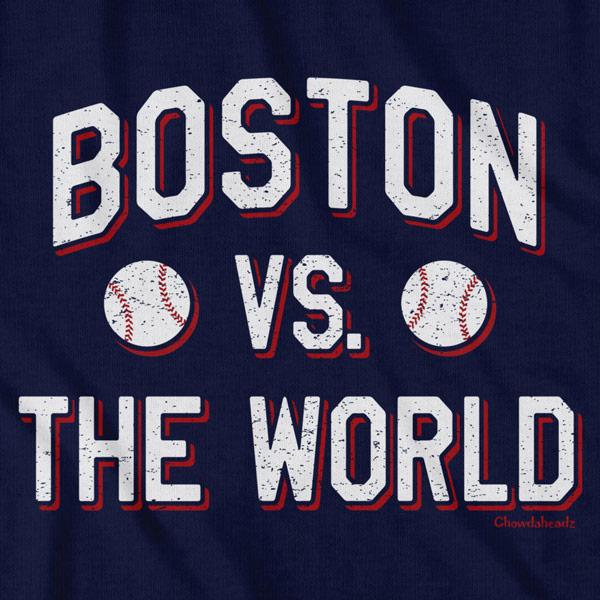 Boston vs The World Baseball T-Shirt Online now