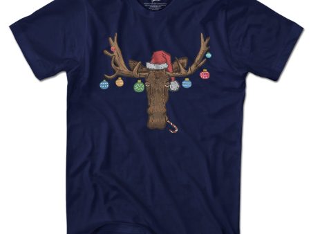 Christmas Moose Ornaments T-Shirt Online Hot Sale