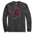 Buffalo Plaid Maine T-Shirt Discount