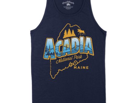 Acadia National Park Men s Tank Top Online Sale