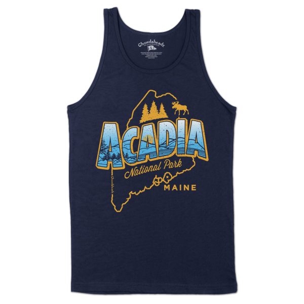 Acadia National Park Men s Tank Top Online Sale