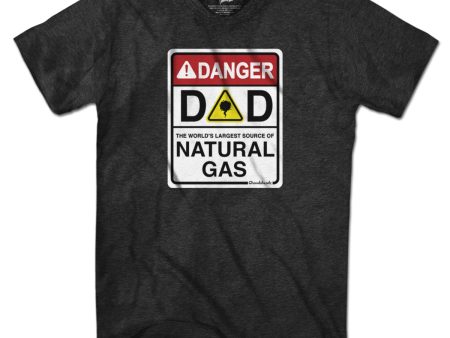 Dad Natural Gas Sign T-Shirt Hot on Sale