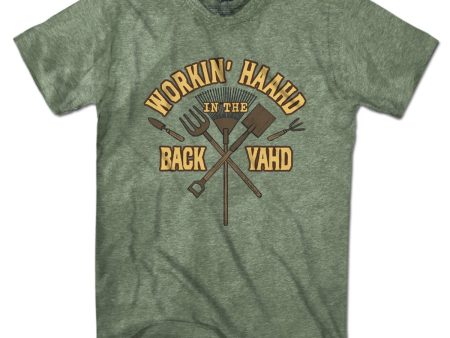 Workin  Haahd In The Back Yahd T-Shirt Online now