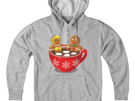 Gingerbread Hot Cocoa Tub Hoodie Sale