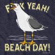 F Yeah! Beach Day! Seagull T-Shirt Discount