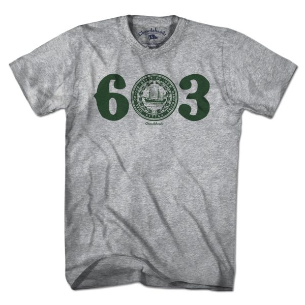 603 New Hampshire Seal T-Shirt For Discount