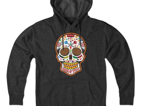 Halloween Candy Dead Head Hoodie For Discount