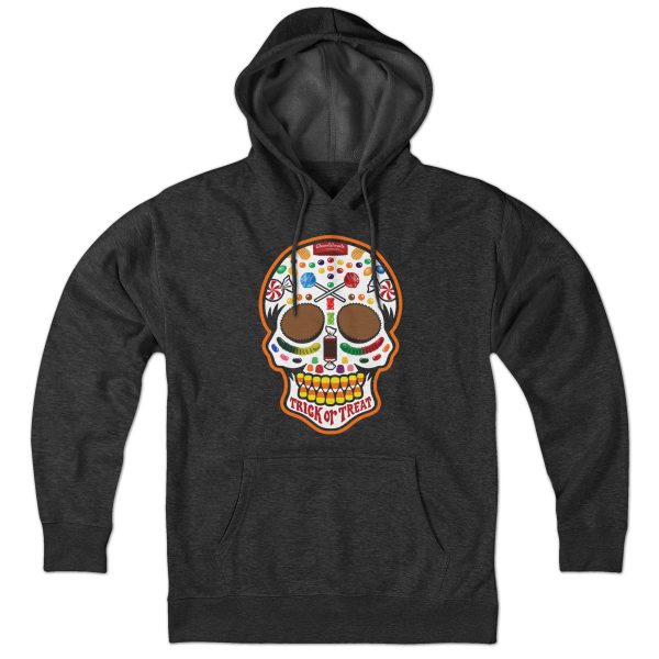 Halloween Candy Dead Head Hoodie For Discount