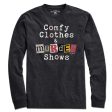 Comfy Clothes & Murder Shows T-Shirt Hot on Sale